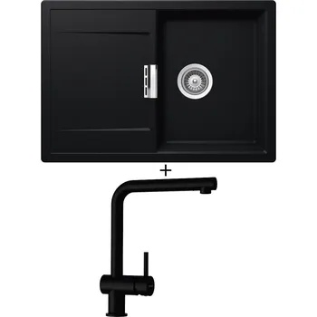 Granitový dřez Granitový dřez SET Schock MONO D-100S Puro + Schock EPOS 540027 Puro
