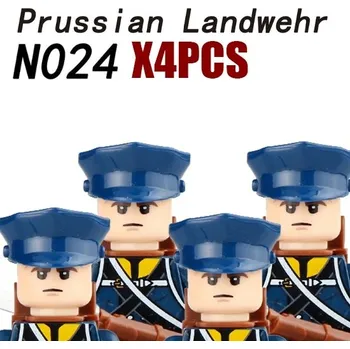 Stavebnice LEGO Komponenty k vojenské stavebnici | styl Lego - N024-4KS