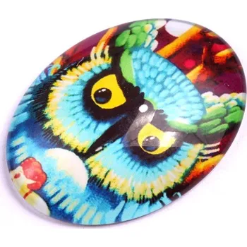 Korálek Kabošon č.698 - 30x40 mm