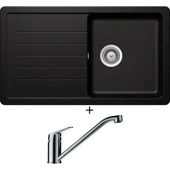 Granitový dřez Granitový dřez SET Schock TOLEDO D-100 Magma + Schock EVINAS 577000 nerez