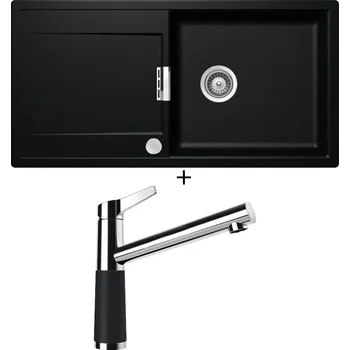 Granitový dřez Granitový dřez SET Schock MONO D-100L Magma + Schock SC-510 554000 Magma