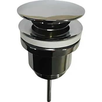 Sifon Výpusť umyvadlová click/clack 5/4" celokovová, velká