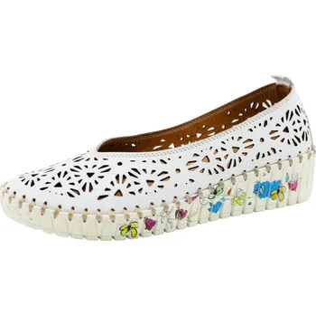 Dámské mokasíny KREMARA Dámské celokožené mokasíny KREMARA, model 121-355-4 per white Velikost: 39