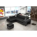 Sedací souprava Oskar L černá