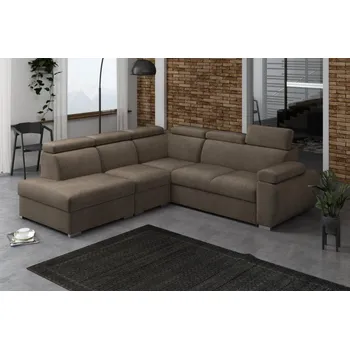 Obývací stěna Sedací souprava Bodie II levá hnědá