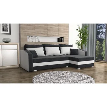 Obývací pokoj Sedací souprava Fabian UNI černá/bílá