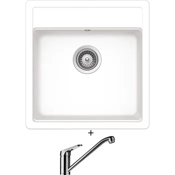 Granitový dřez Granitový dřez SET Schock MONO N-100S Day + Schock COSMO 525001 chrom