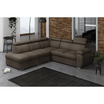 Obývací stěna Sedací souprava Bodie II levá hnědá