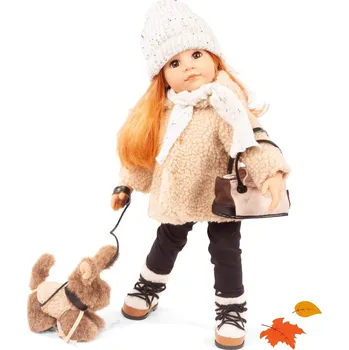 Panenka Götz panenka 50 cm Hannah a její pejsek Polly