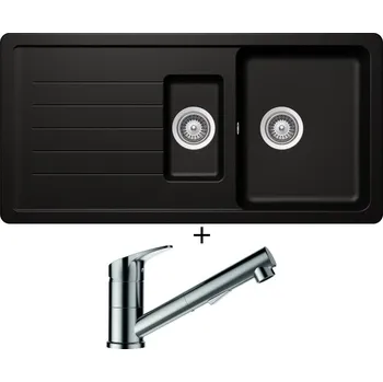 Granitový dřez Granitový dřez SET Schock TOLEDO D-150 Magma + Schock EVINAS 577120 nerez