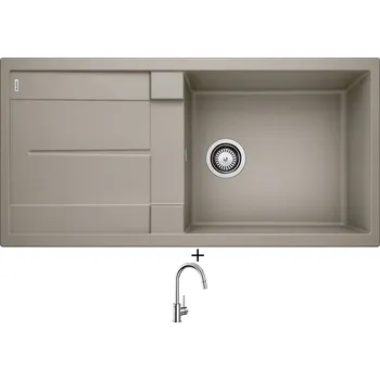 Granitový dřez SET Blanco METRA XL 6 S tartufo 517359 + Blanco MIDA-S chrom 521454