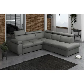 Obývací stěna Sedací souprava Bodie II pravá šedá