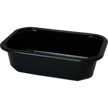 Jednorázové nádobí miska 160x110x47 mm 1-dílná, černá (924 ks/balení)