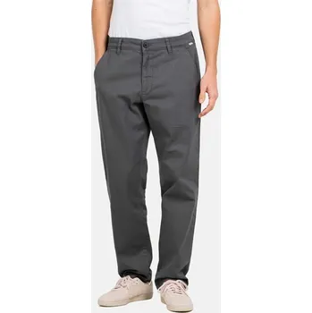 Pánské kalhoty REELL kalhoty - Regular Flex Chino Vulcan Grey (143)