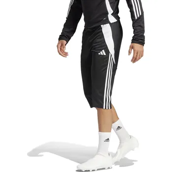 Míčový sport Kalhoty 3/4 Adidas Tiro 24 černo bílé Velikost: L
