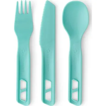 Jednorázové nádobí Sea To Summit Passage Cutlery Set 3P - Modrá 106430