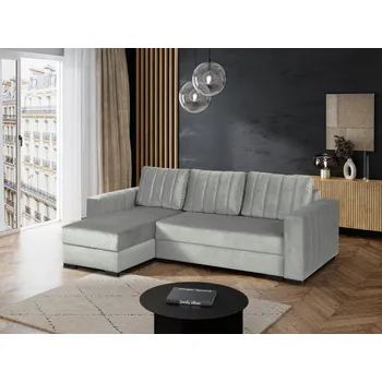 Obývací stěna Sedací souprava Verča UNI světle šedá