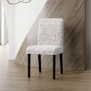 Potah na židli decoDoma Paulato Vittoria bielastický potah na židli s opěradlem 45 x 45 x 50 cm 2 ks