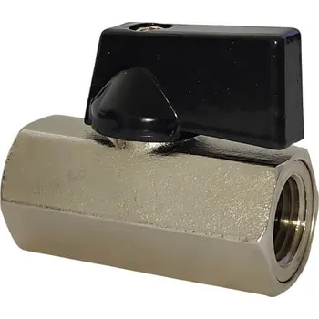 Ventil Kulový ventil MINI 1/4" FF PN16 s pákou