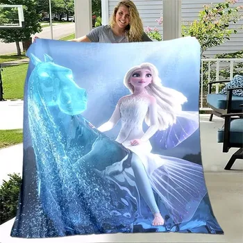 Dětská deka Dětská deka s motivy Ledového království - 30,150x180cm