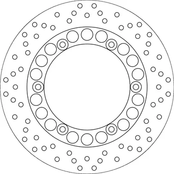 Brzdový kotouč brzdový kotouč, NEWFREN YAMAHA XP 500 T-MAX (ABS) 2001-2011