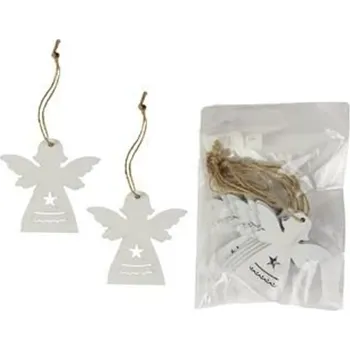 Vánoce Dekorace anděl 10 kusů D2886