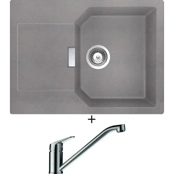 Granitový dřez Granitový dřez SET Schock MANHATTAN D-100S Croma + Schock EVINAS 577000 nerez