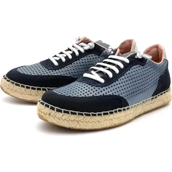 Dámské tenisky Dámské kožené tenisky 5562-00007 CHACAL modrá Barva: Modrá, Velikost: 39