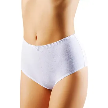 Kalhotky Dámské vyšší kalhotky Crema Emili Barva/Velikost: bílá / XL/XXL