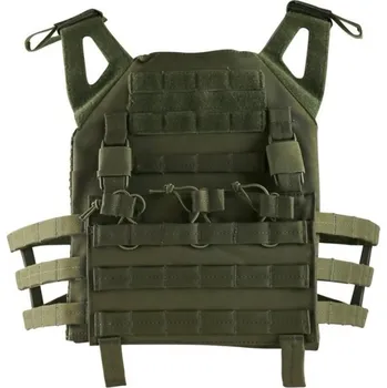 Neprůstřelná vesta KOMBAT Vesta Buckle-Tek JPC nosič plátů ZELENÁ