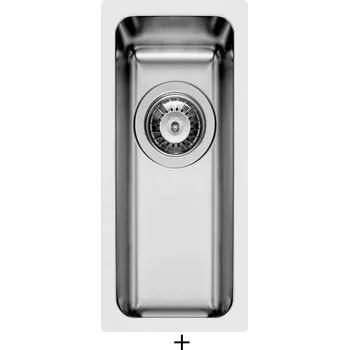 Nerezový dřez Dřez pod desku SET Pyramis LYDIA (17x40) 1B nerez + Pyramis SILVIO chrom