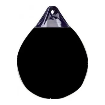 Člun Fendr kulatý A4 52x69cm černý nenafouknutý