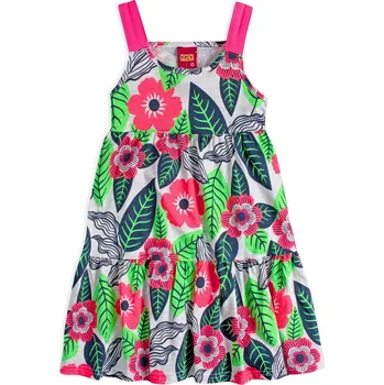 Dívčí šaty Dívčí šaty KYLY BOTANICAL šedé Velikost: 104