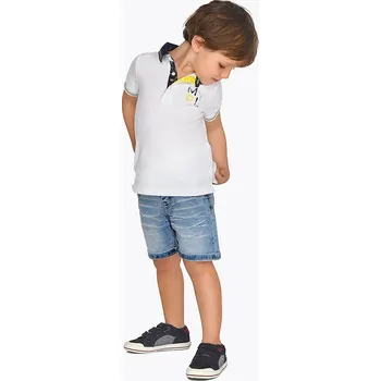 Oblečení a móda Kraťasy MAYORAL modré JEANS ELE - 7 let (122)