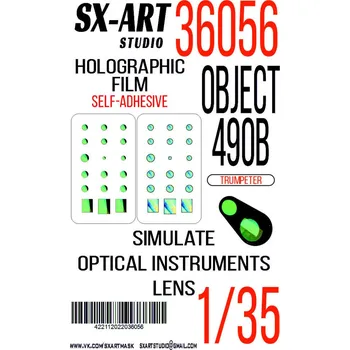 Plastikový model SX-ART 1/35 Holographic film Object 490B (TRUMP)