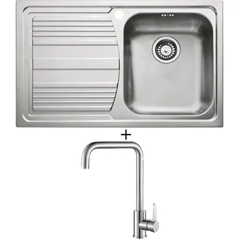 Nerezový dřez Nerezový dřez SET Franke LLL 611/7 + Laveo BONA BAB 265D nerez