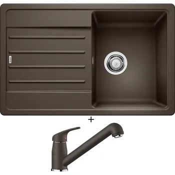Granitový dřez Granitový dřez SET Blanco LEGRA 45 S kávová 522206 + Blanco DARAS-S kávová 517740