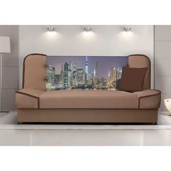 Pohovka Pohovka Rallye hnědá/město