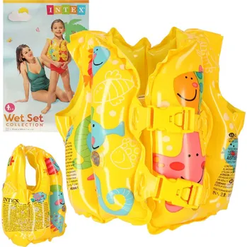 Plovací vesta Dětská nafukovací záchranná vesta INTEX 59661