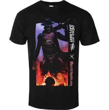 Pánské oblečení Tričko metal pánské Iron Maiden - Dead By Daylight Gunslinger - ROCK OFF - IMTEE175MB - XXL
