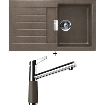 Granitový dřez Granitový dřez SET Schock SIGNUS D-100 Bronze + Schock SC-510 554000 Bronze