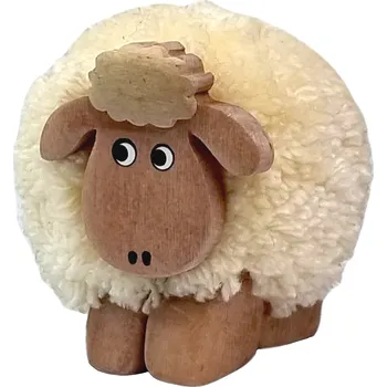 Dětsný nábytek 2Kids Toys Dřevěná figurka XL pompon Ovce