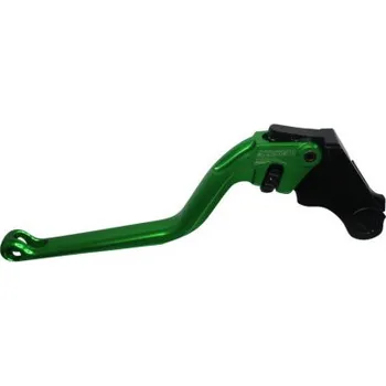 Spojková páčka ACCOSSATO fixed CNC-worked aluminium, green ESH626G