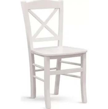 Jídelní židle Dřevěná židle Clayton - masiv bílá - SLEVA 3% s kodem radost25