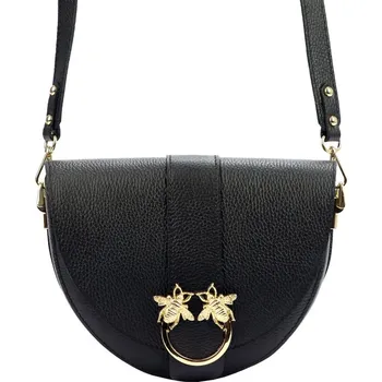 Kožená kabelka Luka černá KZ2242809