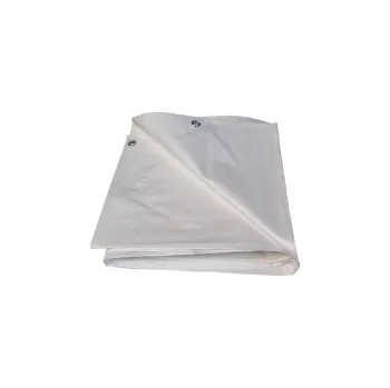 Krycí plachta Rosma Natural plachta s oky 150gr/m2 bílá 4x5m