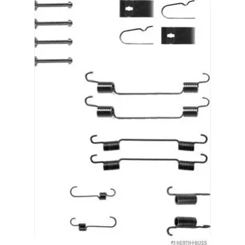 Brzdová čelist Sada prislusenstvi, brzdove celisti HERTH+BUSS JAKOPARTS J3568000