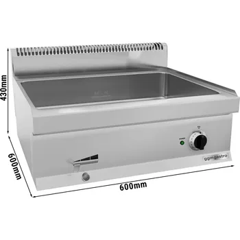 Lednice G.Gastro Bain Marie - 1x GN 1/1 a 3x GN 1/9