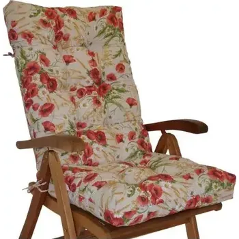 Sedací pytel Polstr křeslo vysoké - vlčí mák - SLEVA 3% s kodem radost25