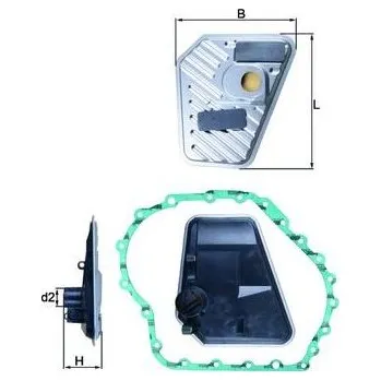 Hydraulický filtr Hydraulický filtr, automatická převodovka MAHLE HX 168D